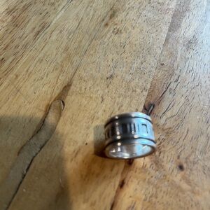 💍 Authentic Tiffany & Co. Roman Numeral Sterling Silver Ring | Size 4.5